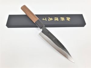 Dao cắt Ajikiri 4508 Yoshida Kurochi (thép aogami) 150mm