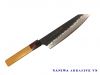 dao-kyusakichi-blue-steel-ken-santoku-160mm-1191-aogami-super - ảnh nhỏ 2