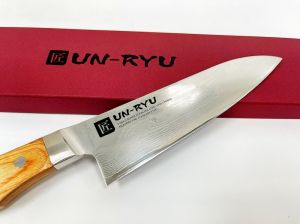 Dao cắt UN-RYU UNR-01 Santoku 170mm