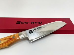 Dao cắt UN-RYU UNR-02 Middle Santoku 160mm